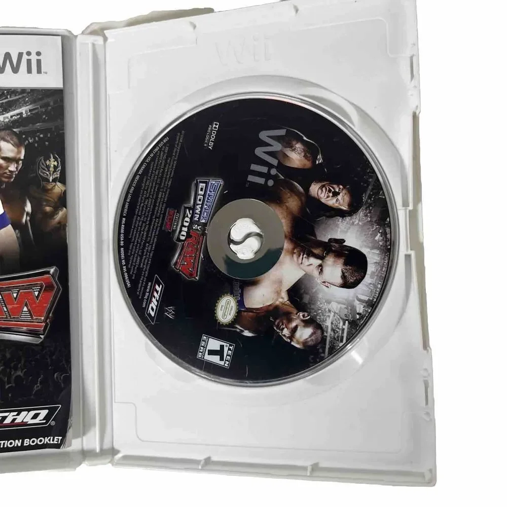 WWE SmackDown vs Raw 2010 Featuring ECW (Nintendo Wii, 2009) CIB Fast Ship